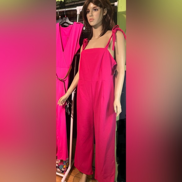 Pants - Women’s Pink Jumpsuit